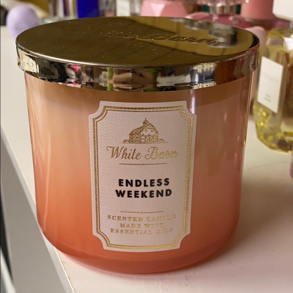 Bath and Body works candle